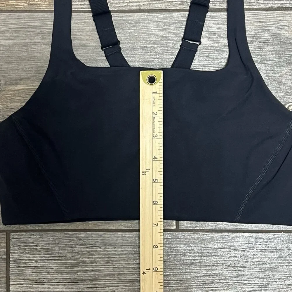 NWT $68 Free People X Hatch Maternity Bra Small Black Never Better Square Neck